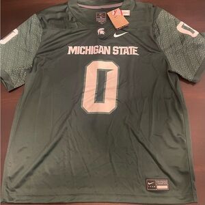 Nike Michigan State Green Jersey
